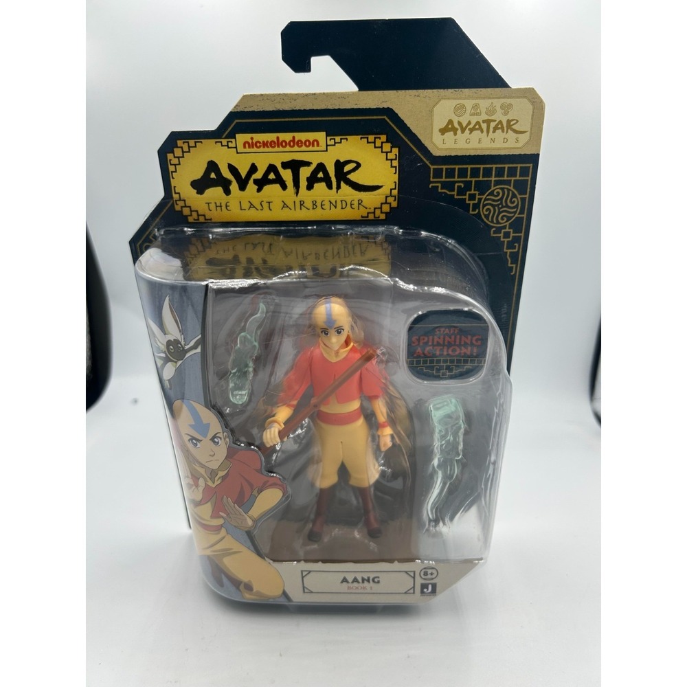 NEW 2025 Avatar The Last Airbender AANG Book 1 Jazwares Action Figure IN HAND